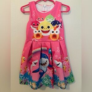 🦈 RARE! Pink Baby Shark Dress!